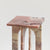 'BOND' SIDE TABLE - PINK MARBLE