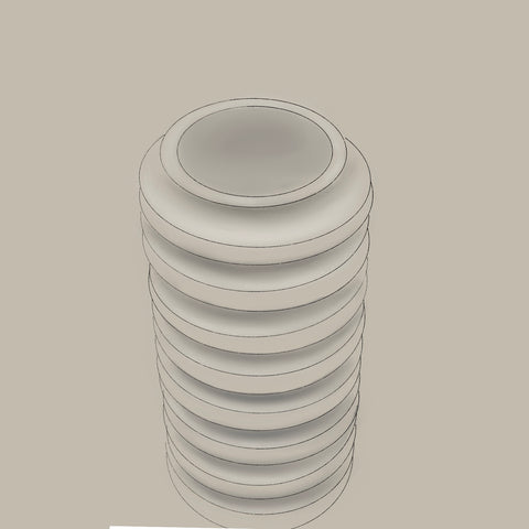 Travertine Layer Vase