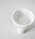 WHITE MARBLE PEDESTAL BOWL SMALL - [Kiwano_Concept]