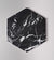 BLACK MARBLE HEXAGON PLATTER - [Kiwano_Concept]