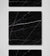 BLACK MARBLE SQUARE PLATTER - [Kiwano_Concept]