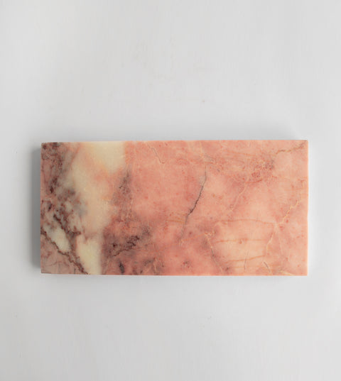 PINK MARBLE PLATTER SMALL - [Kiwano_Concept]