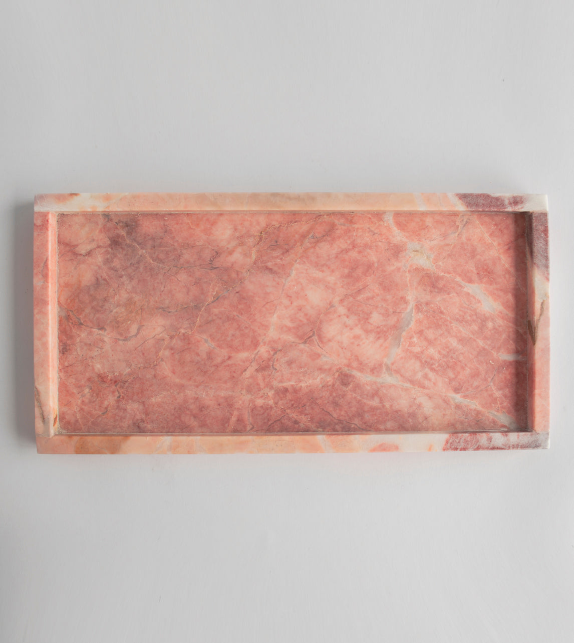 PINK MARBLE TRAY - [Kiwano_Concept]