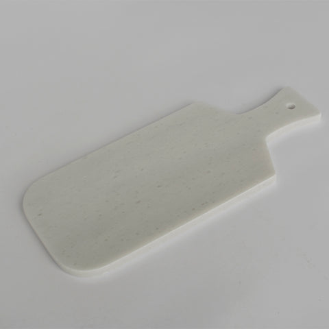 WHITE MARBLE SERVING AND CUTTING BOARD