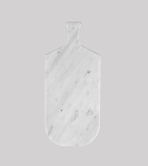WHITE MARBLE SERVING AND CUTTING BOARD - [Kiwano_Concept]